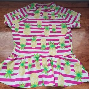 Land's End Ruffle hem rashguard